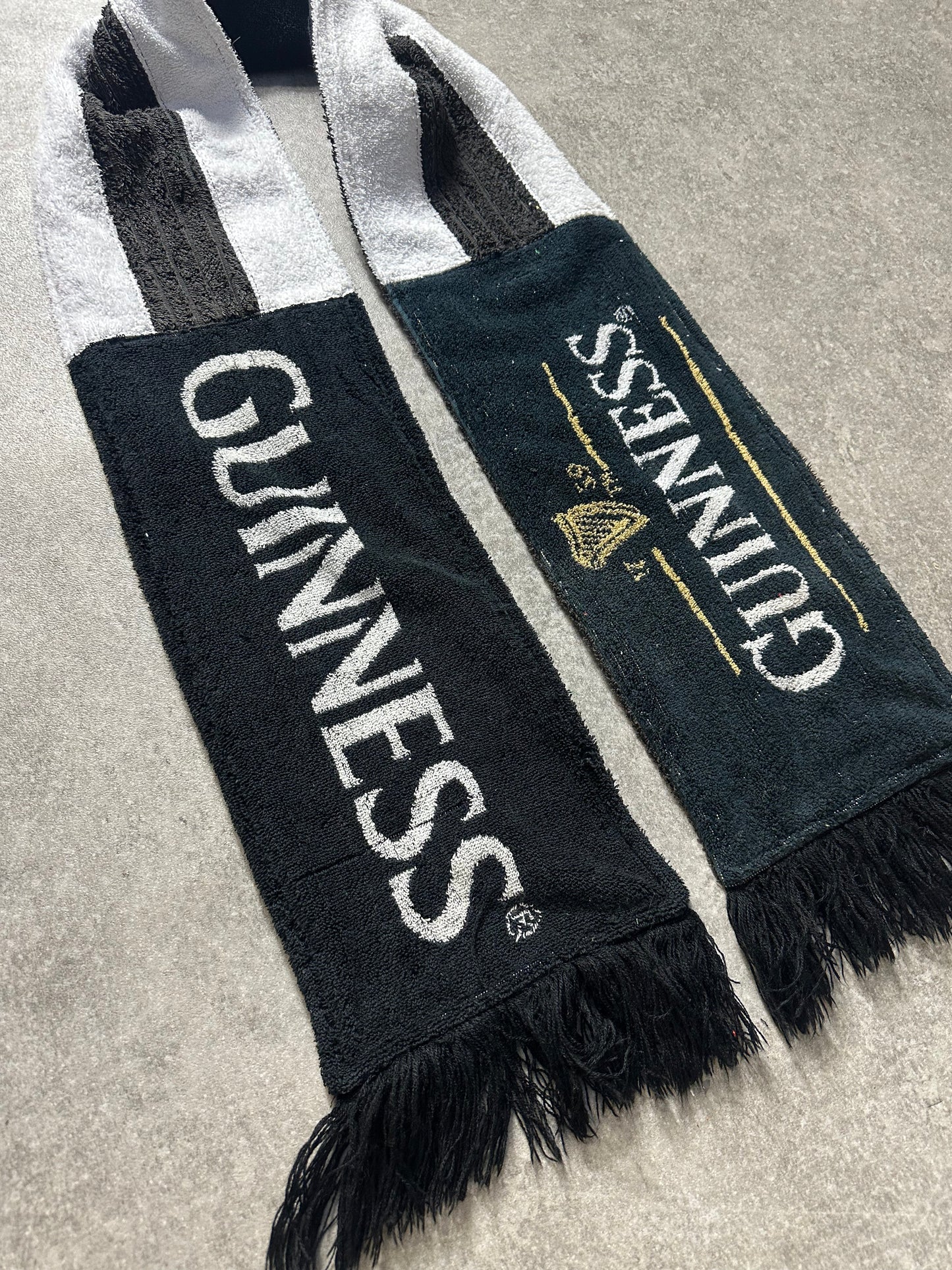 VT Rework: Guiness Beer Towel Scarf