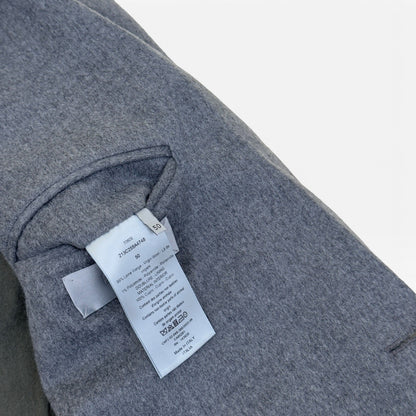DIOR SINGLE BREASTED WOOL BLAZER GREY 50 / L | Large, Grey