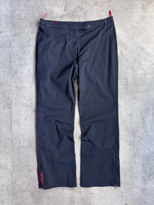 Prada Navy Lightweight Nylon Technical Trousers