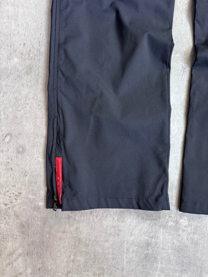 Prada Navy Lightweight Nylon Technical Trousers