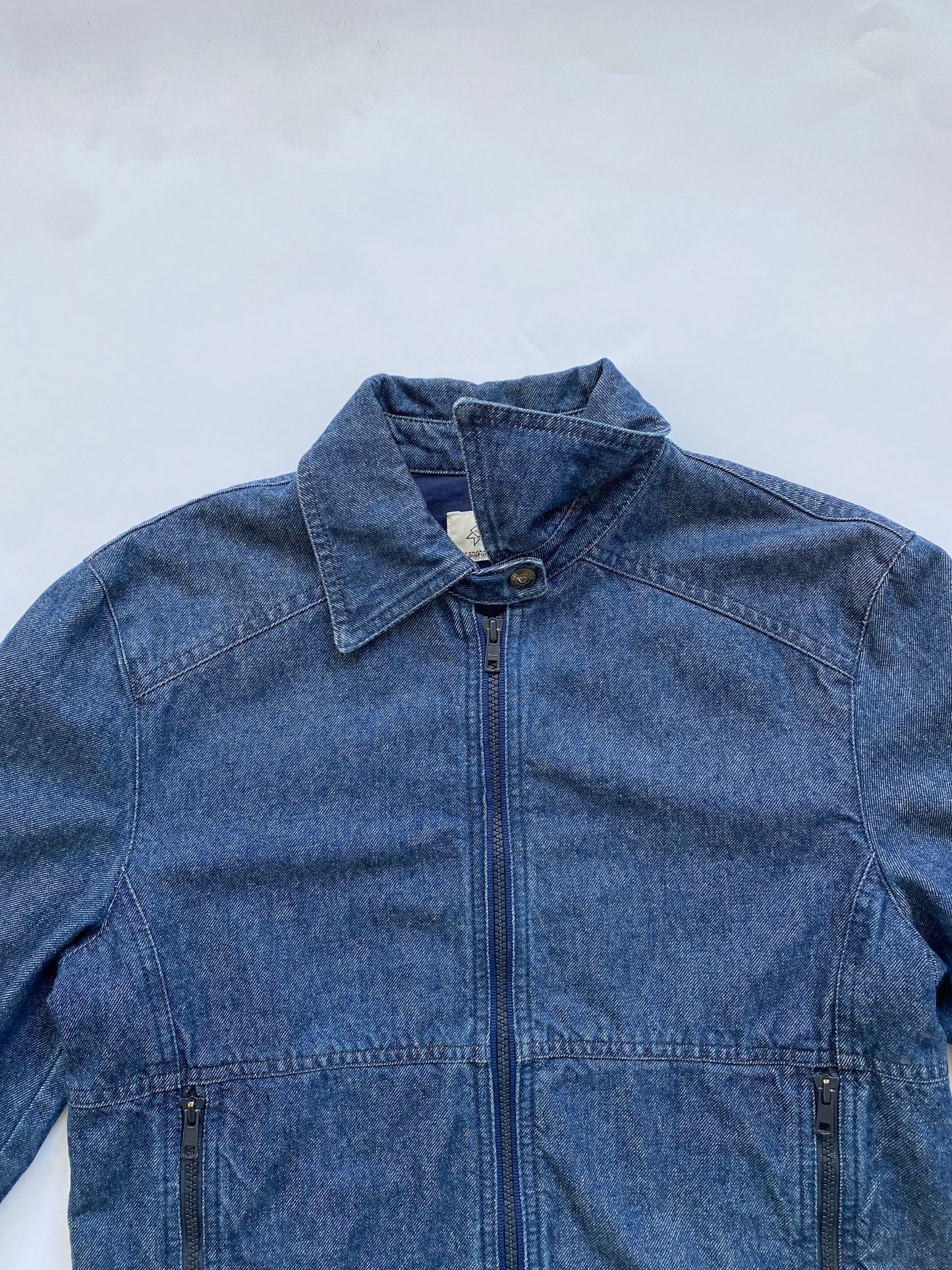 90s Armani Jeans cropped denim jacket