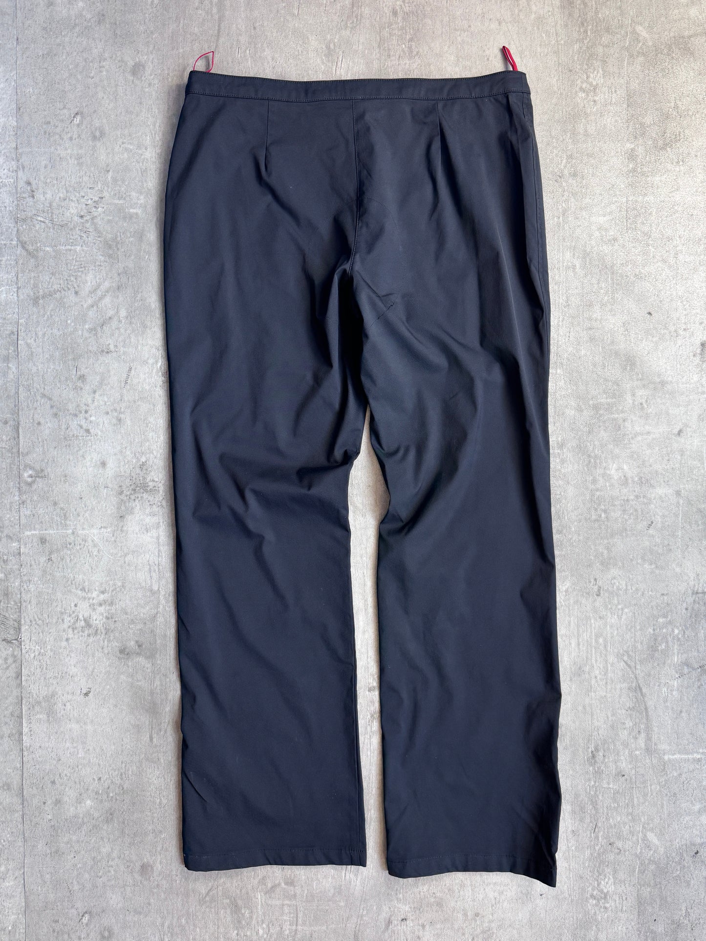 Prada Navy Lightweight Nylon Technical Trousers