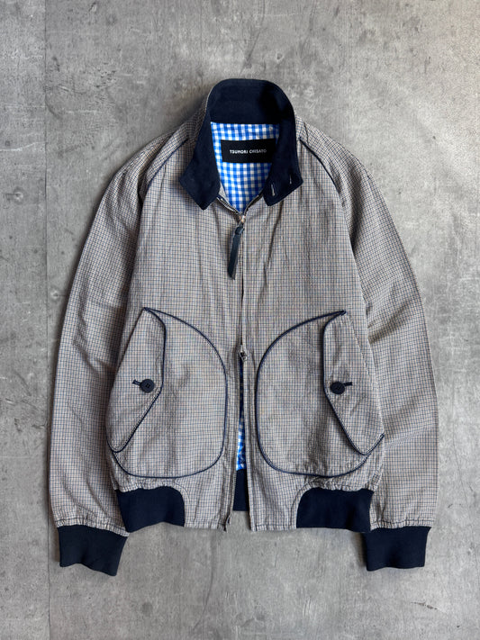 Issey Miyake Tsumori Chisato Multi Check Bomber Jacket
