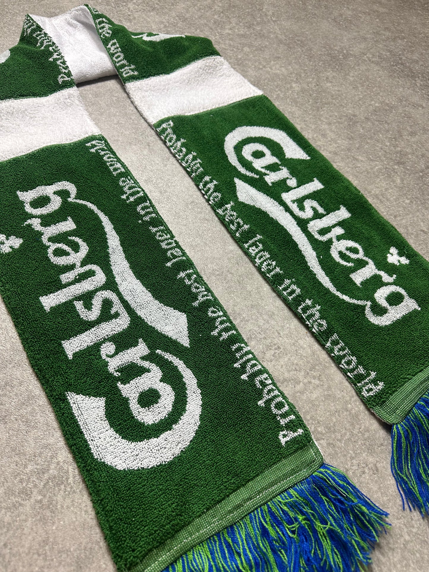 VT Rework: Carlsberg Beer Towel Scarf