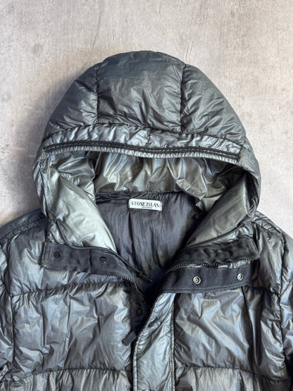 A/W 2011 Stone Island Grey Garment Dyed Down Puffer