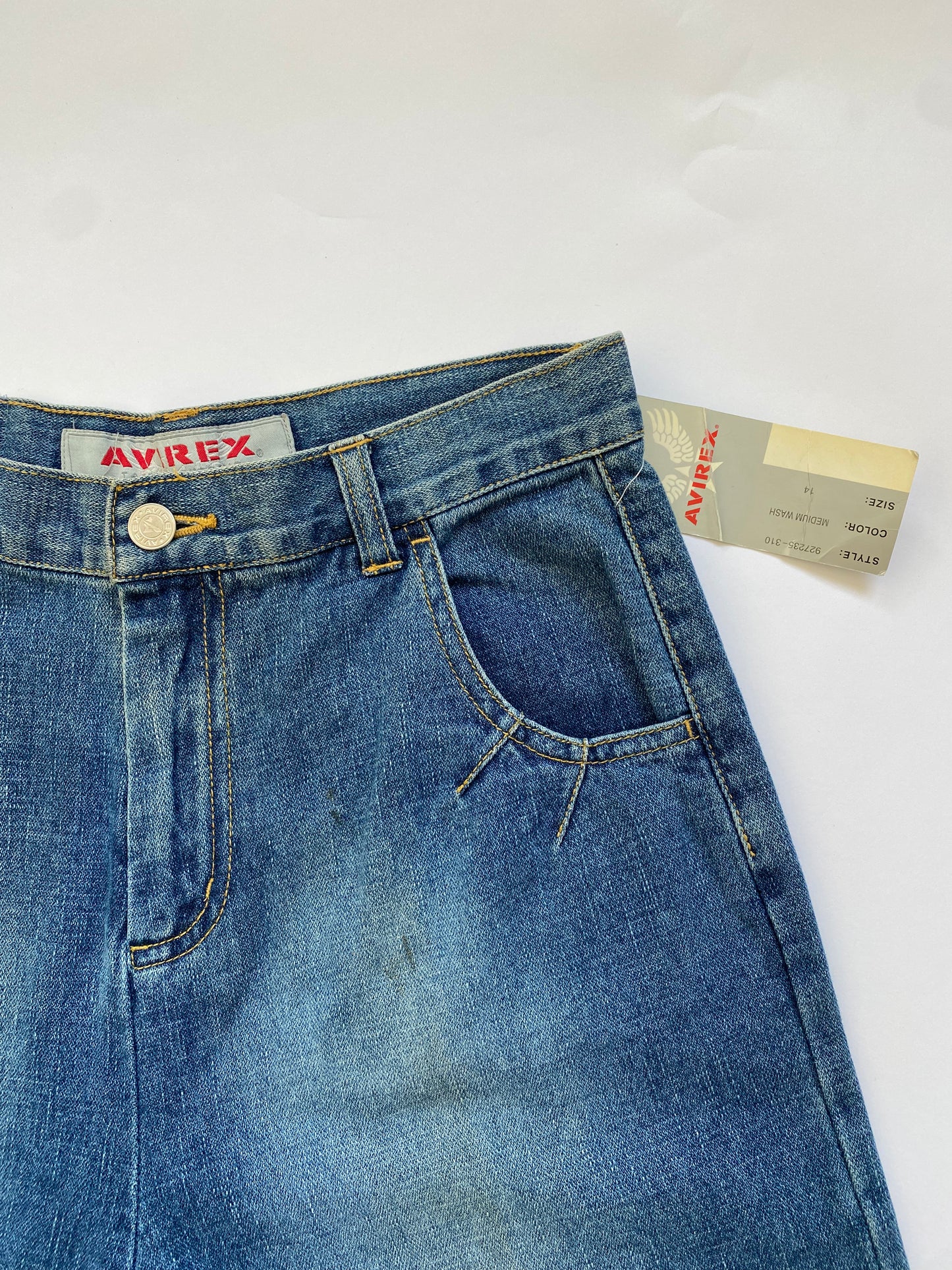90s Avirex High Waisted Jeans