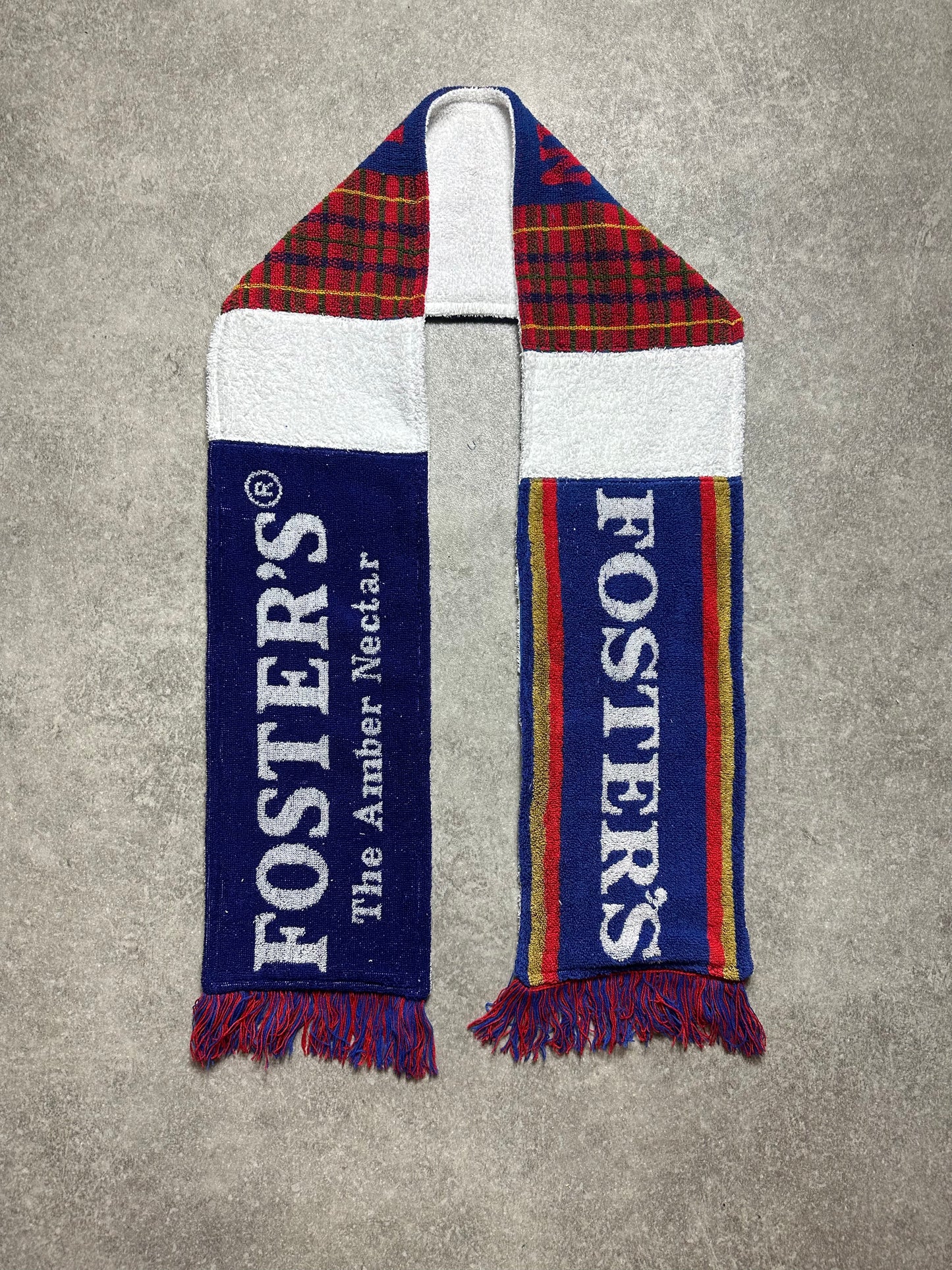 VT Rework: Fosters Beer Towel Scarf