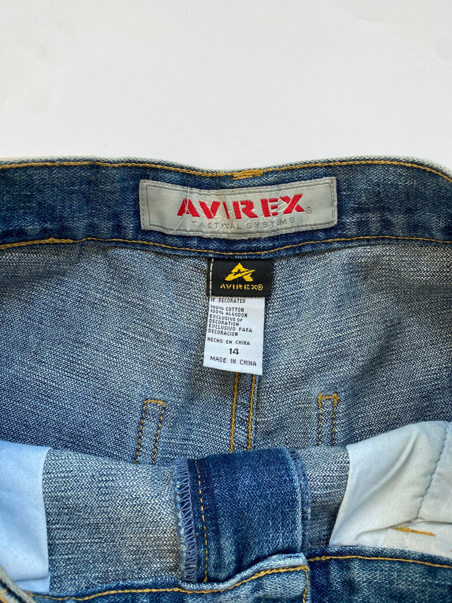 90s Avirex High Waisted Jeans