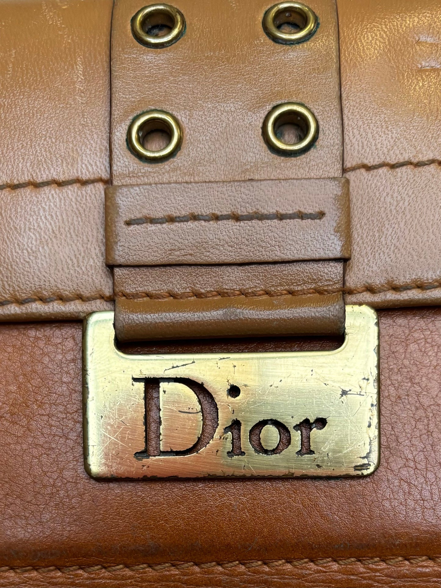 Christian DIor Columbus Leather Wallet