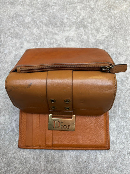 Christian DIor Columbus Leather Wallet