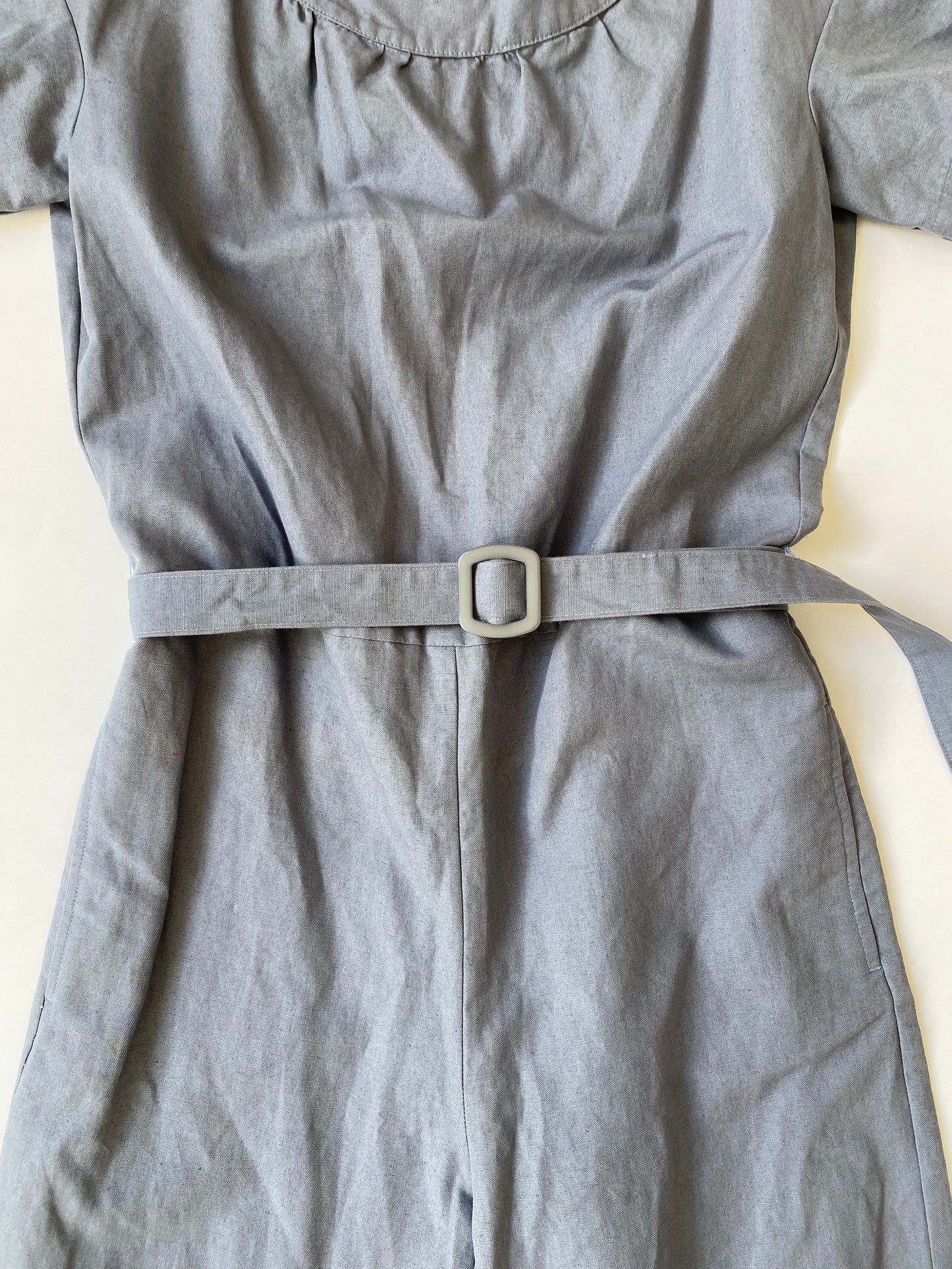 A.P.C Belted jumpsuit in Blue