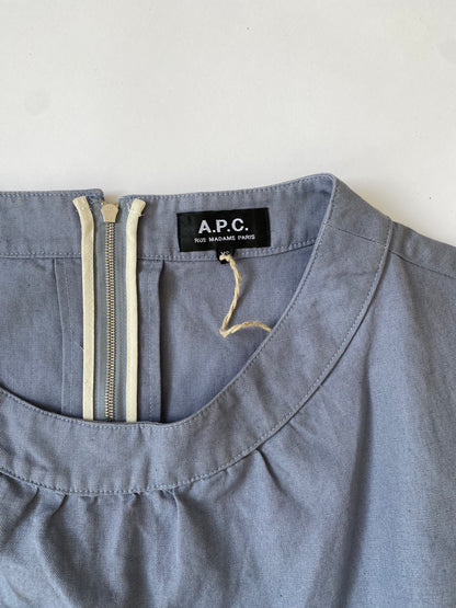 A.P.C Belted jumpsuit in Blue