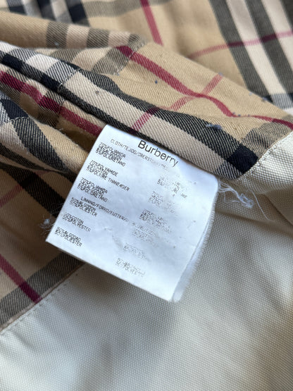 Burberry Beige Padded Nova Lined Overcoat