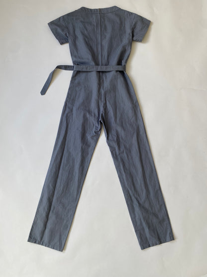 A.P.C Belted jumpsuit in Blue
