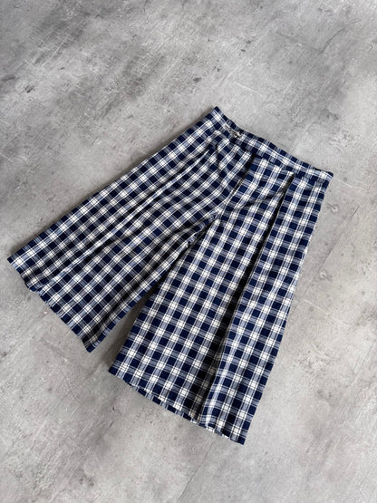 VT Rework : Grey Plaid Reworked Jorts