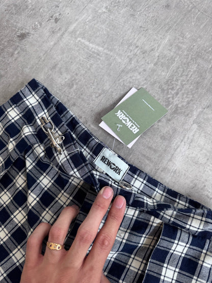 VT Rework : Grey Plaid Reworked Jorts