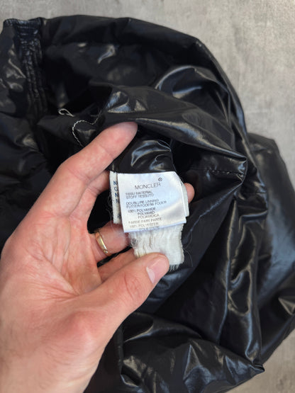 Moncler Black Patchwork Puffer Jacket