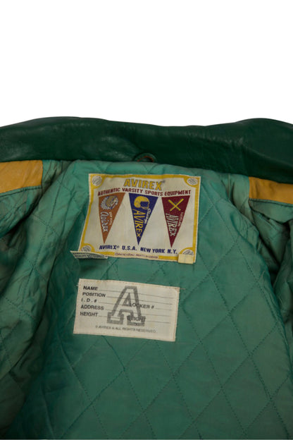 Avirex Two Tone 'Sioux Chiefs' Leather Varsity Jacket