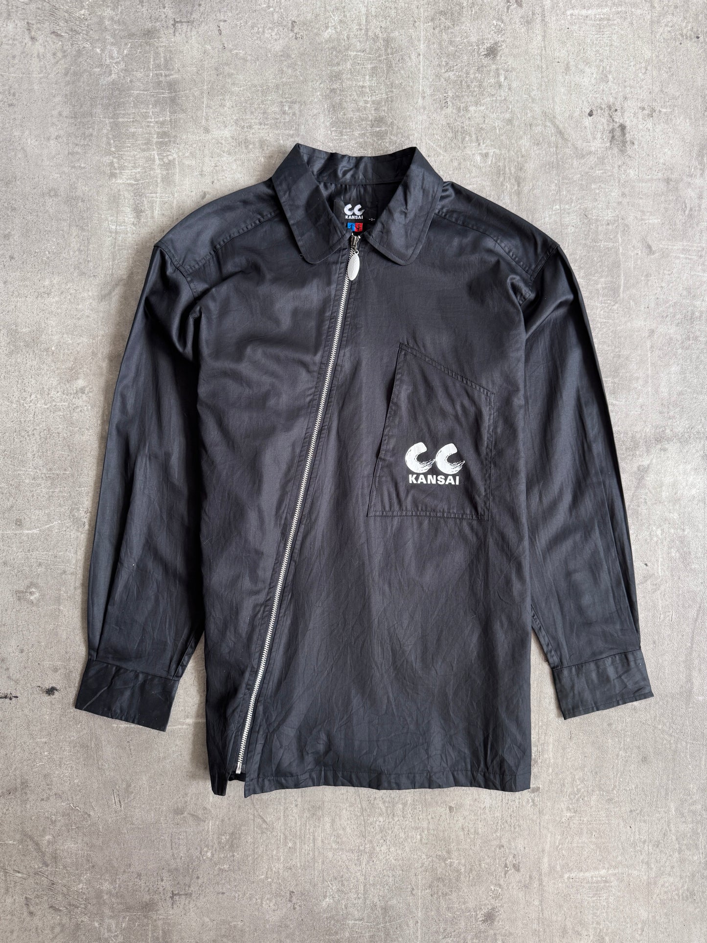 Kansai CC Black Lightweight Zip Shirt