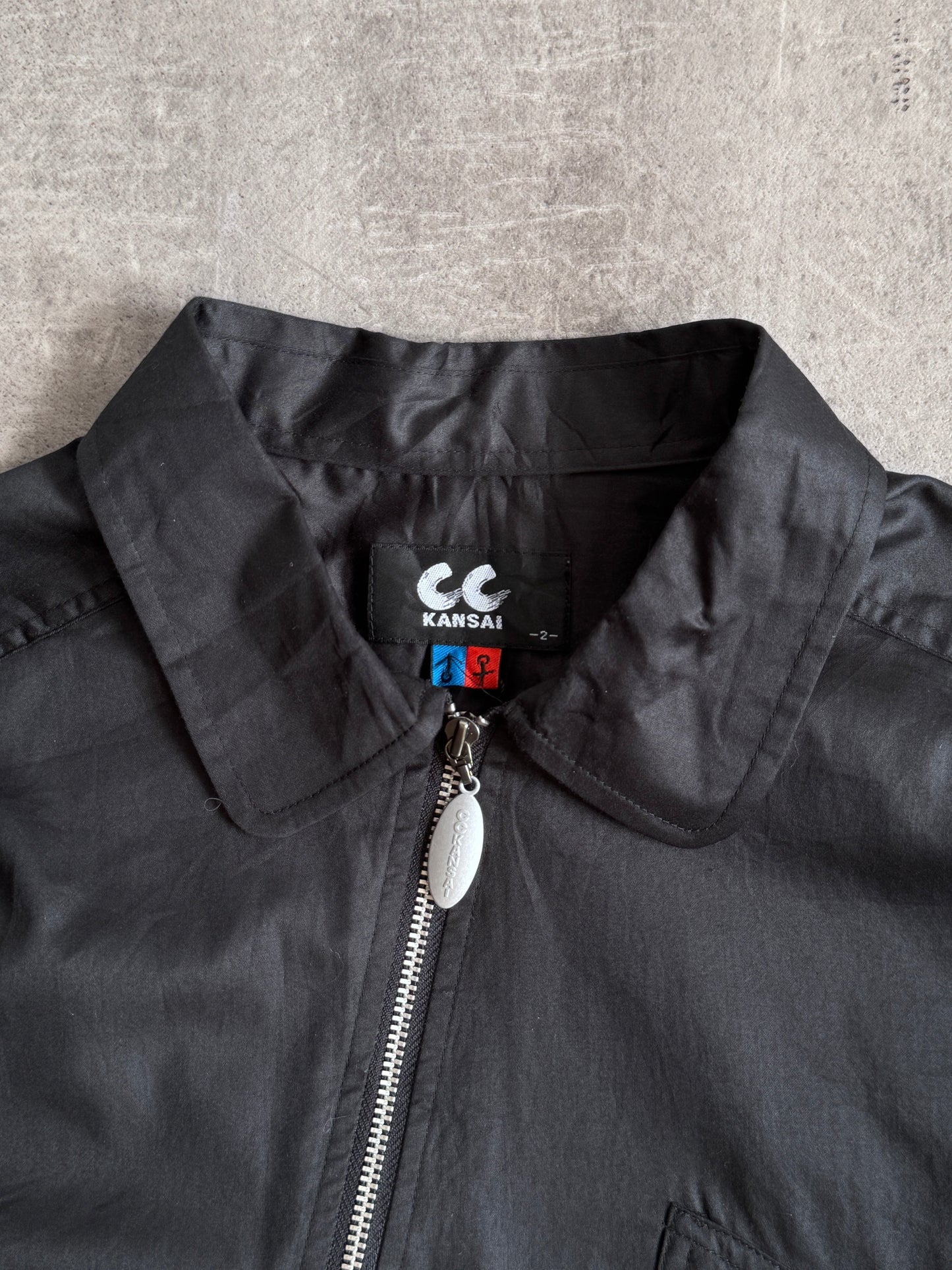 Kansai CC Black Lightweight Zip Shirt