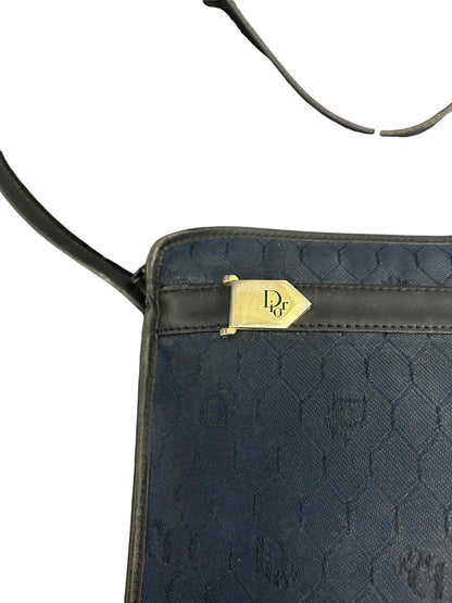 Christian Dior Honeycomb Jacquard Leather Crossbody SC:5782