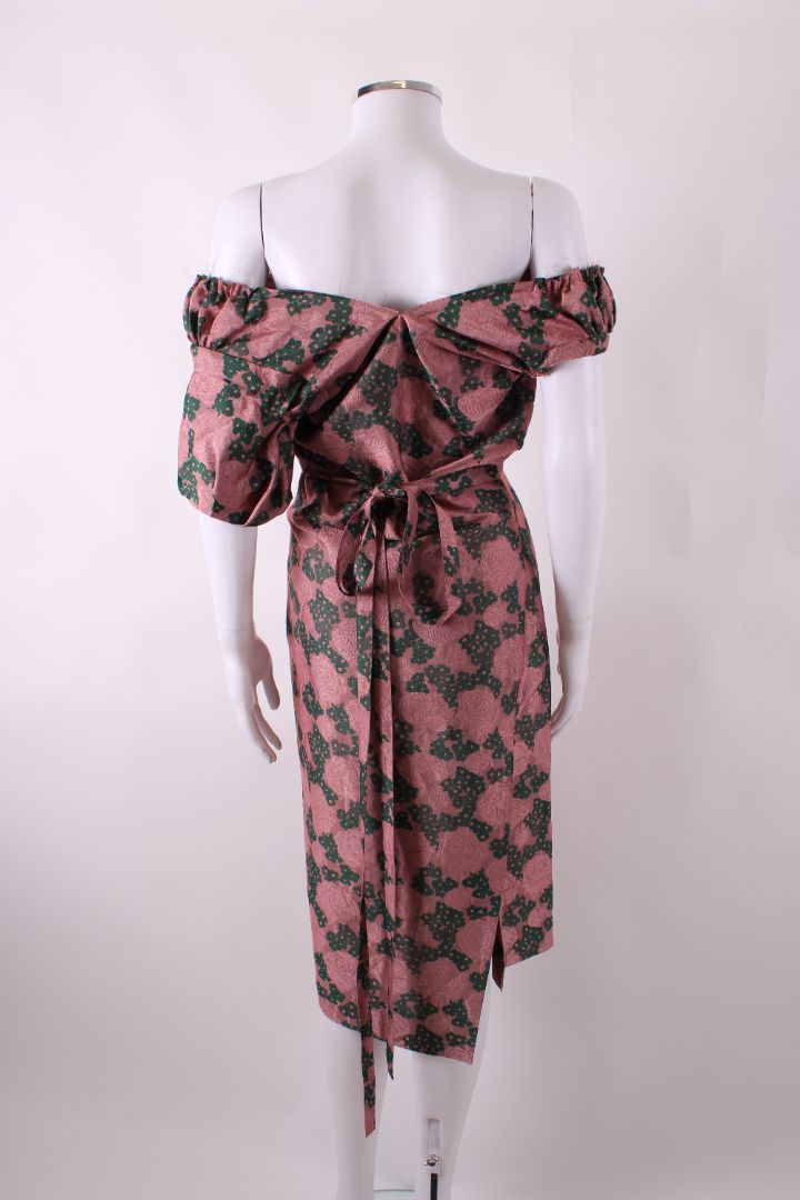 Vivienne Westwood Dress Pink/green floral S | Small, Green