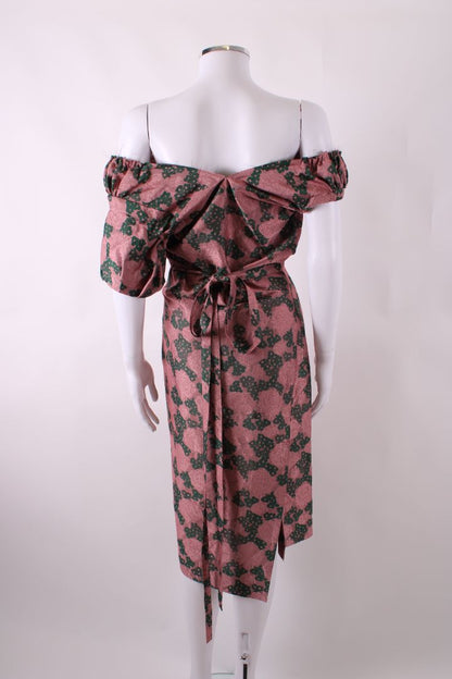 Vivienne Westwood Dress Pink/green floral S | Small, Green