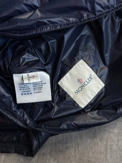 Moncler Navy Lightweight Puffer Gilet