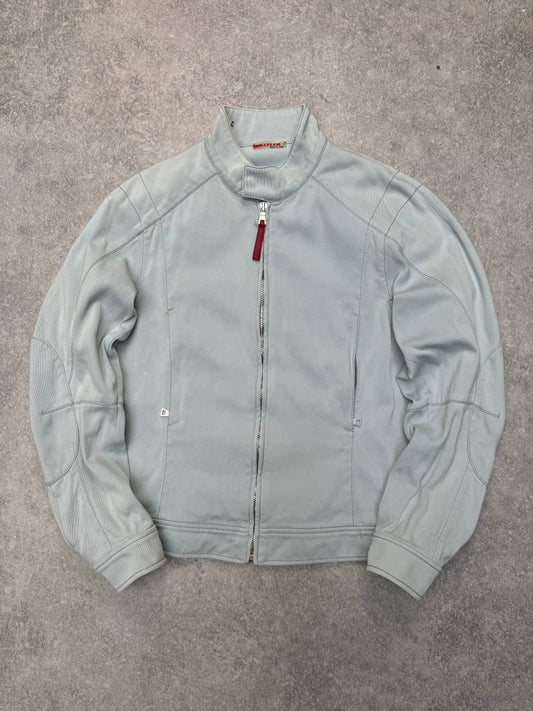 Prada Nylon Lined Full-Zip Technical Jacket