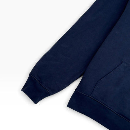 JACQUEMUS LOGO PRINT HOODIE NAVY XL | XL, Navy