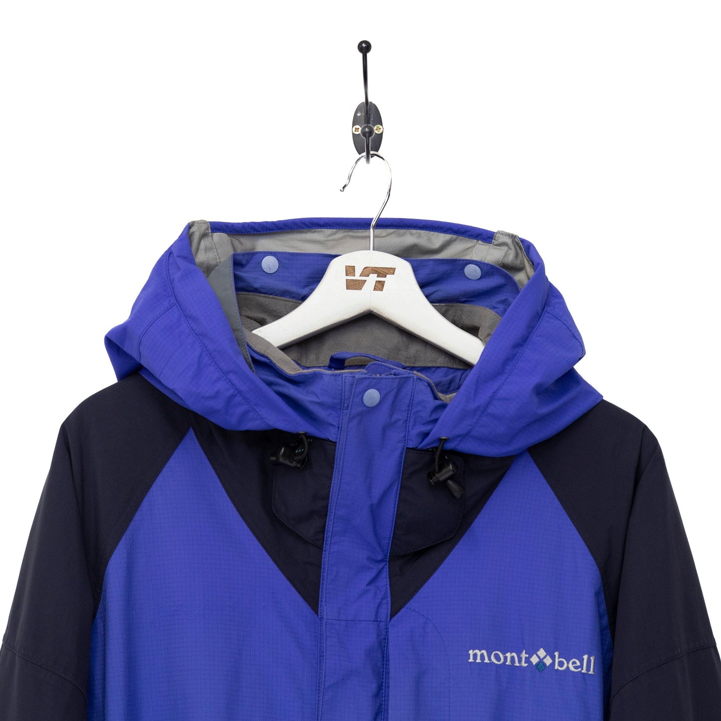 Montbell Violet Panel Hooded Windbreaker