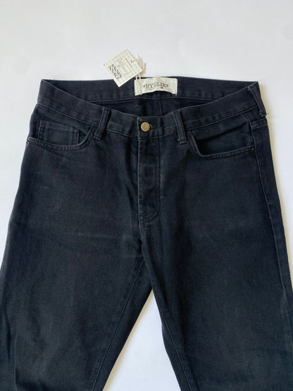 By Silk Skull Print Jeans