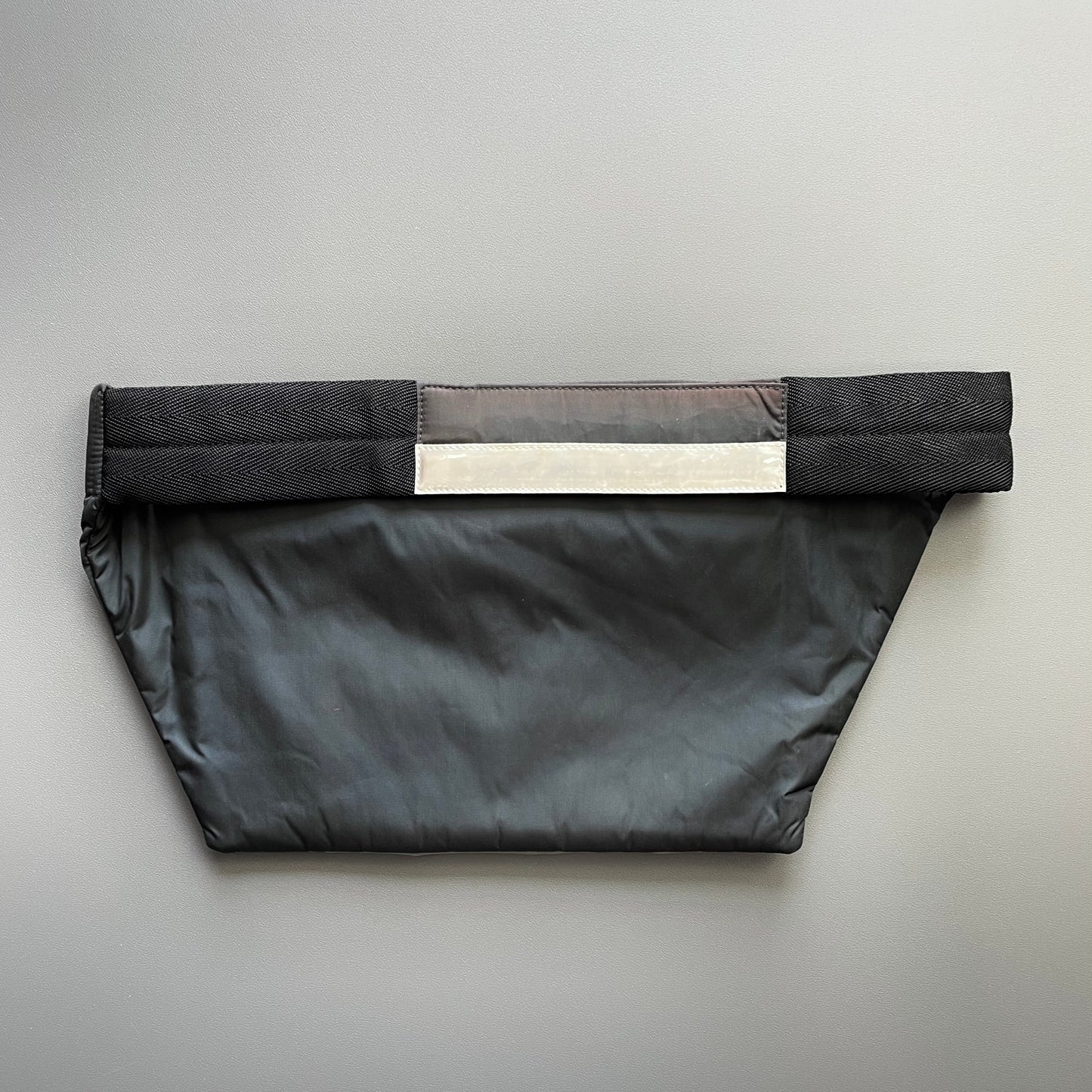 Prada Sport Black SS99 Runway Translucent 3M Pouch Bag | One-Size, Black