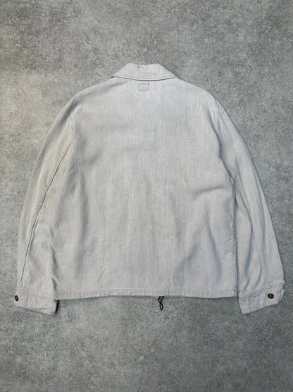 A/W 1984 C.P. Company Linen Blended Pocket Detail Work Jacket