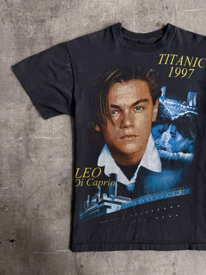 Leonardo Di Caprio Titanic Single Stitch Washed Graphic Tee