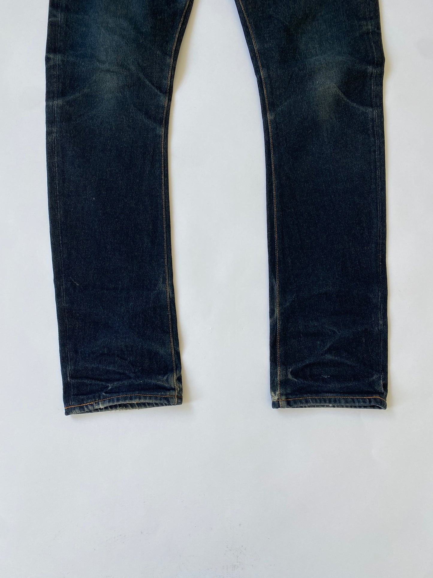 Evisu Daicock Jeans in Blue and Black