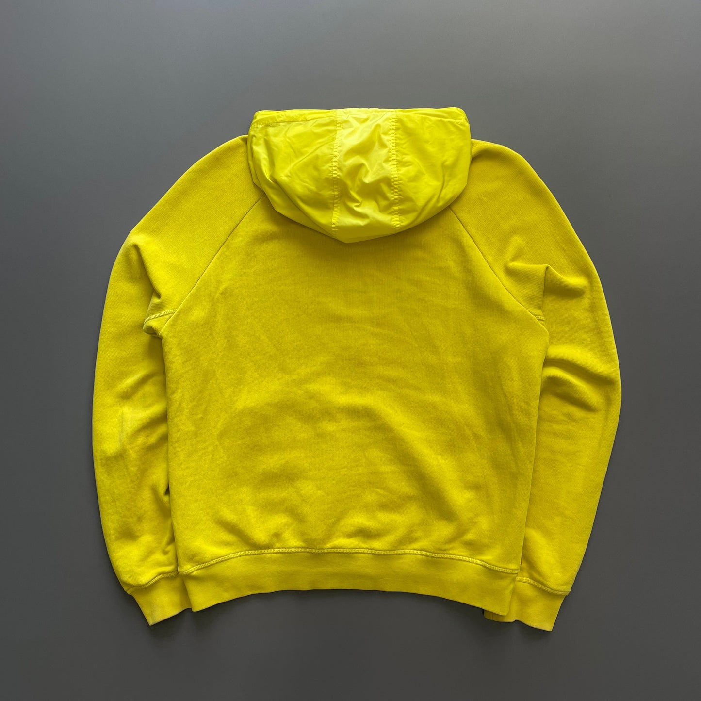 Prada Sport Yellow 2007 Nylon Hood Hoodie | Large, Yellow