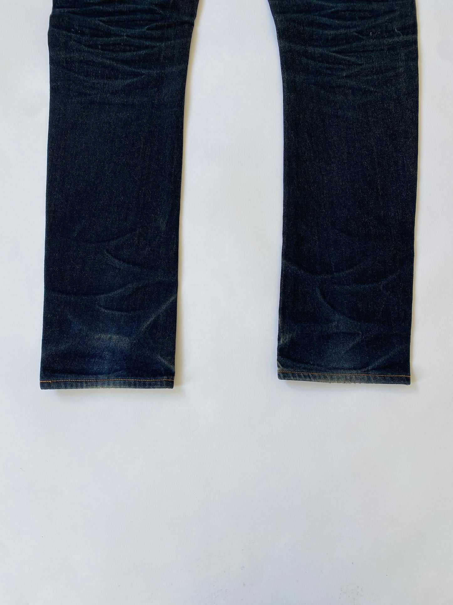 Evisu Daicock Jeans in Blue and Black