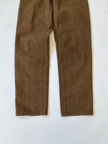 Fiorucci High Waisted Checkered Trousers