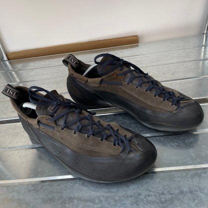 Stone Island X La Sportiva Brown & Navy 00s Suede Climbing Shoes | LARGE, Multicoloured