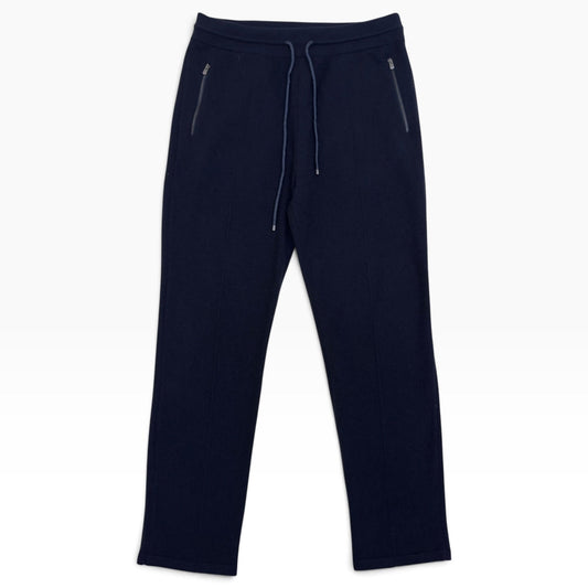 AGNONA CASHMERE DRAWSTRING JOGGERS NAVY M | Medium, Navy