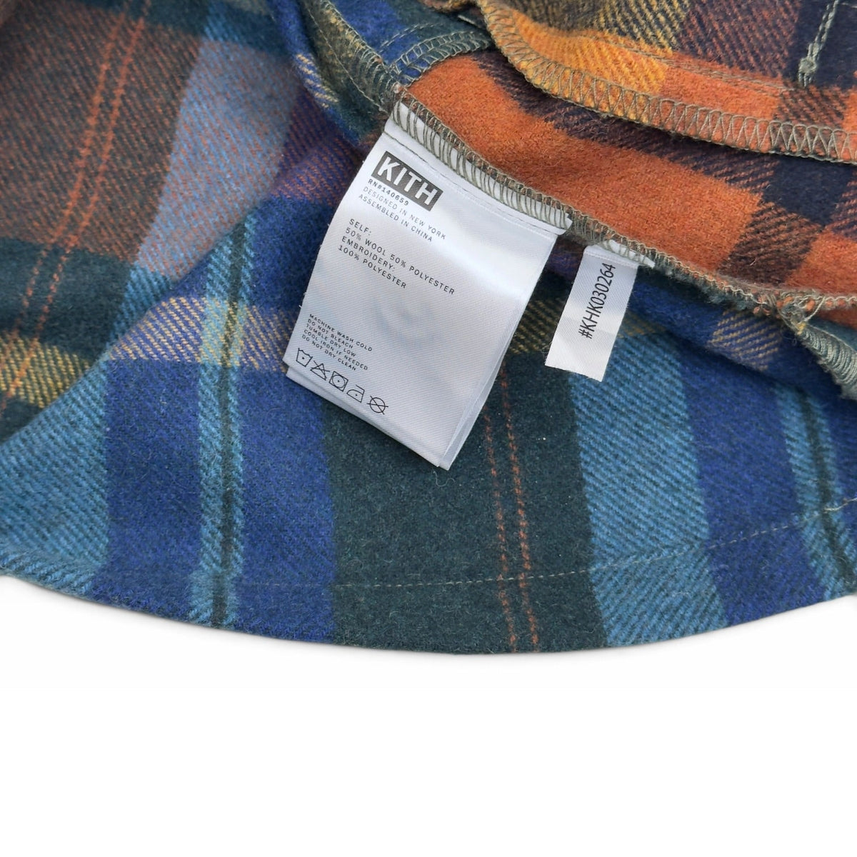 KITH KIDS PATCHWORK PLAID FLANNEL SHIRT MULTICLOURED 8/9Y | 8-9 years, Red