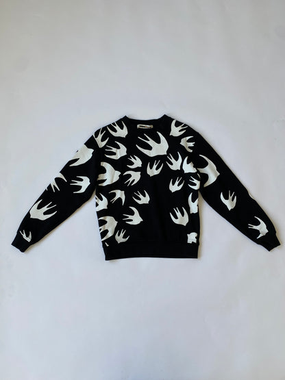 Alexander Mcqueen MCQ Bird Print Sweatshirt