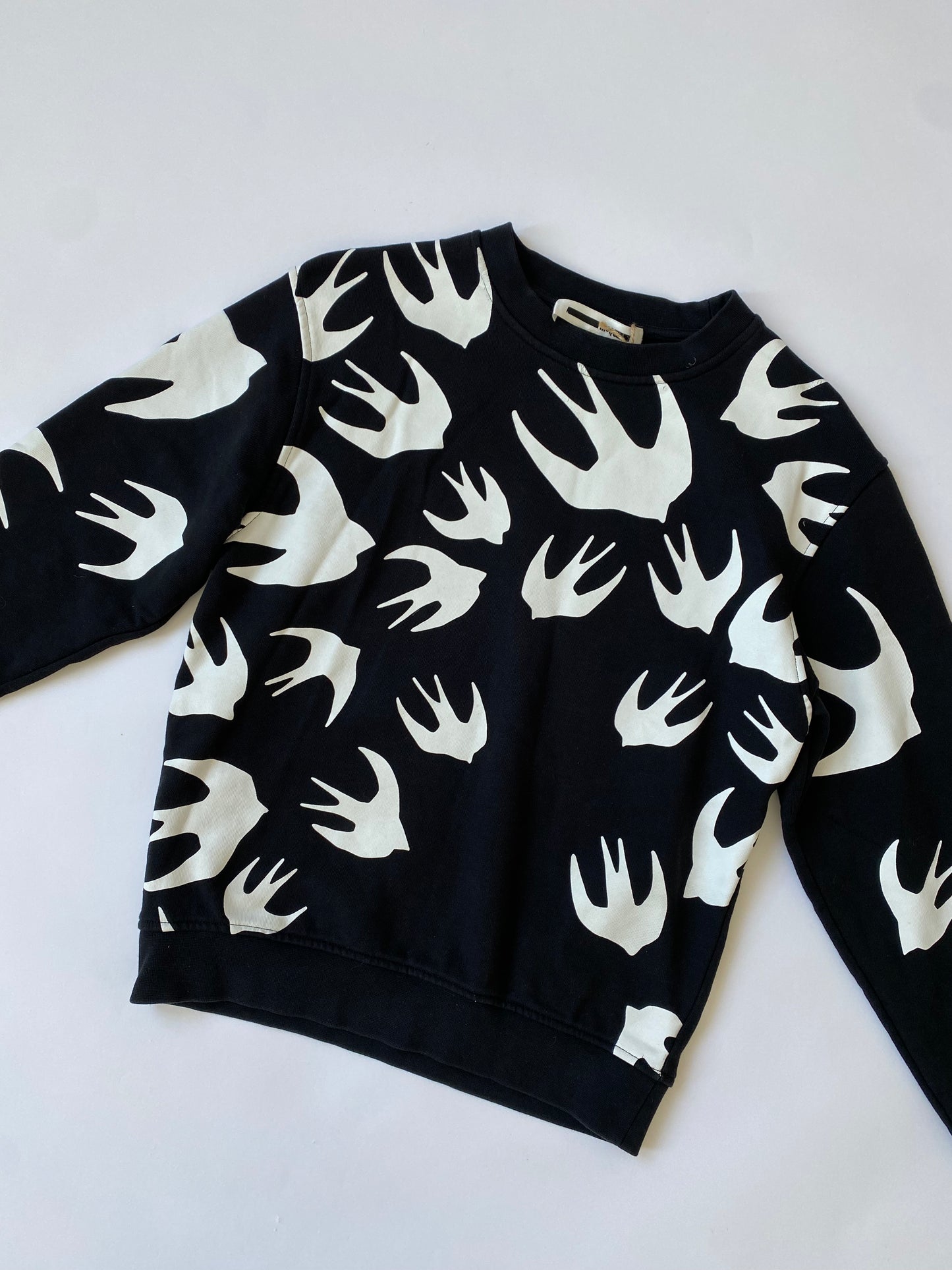 Alexander Mcqueen MCQ Bird Print Sweatshirt