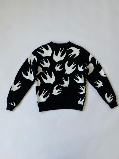Alexander Mcqueen MCQ Bird Print Sweatshirt