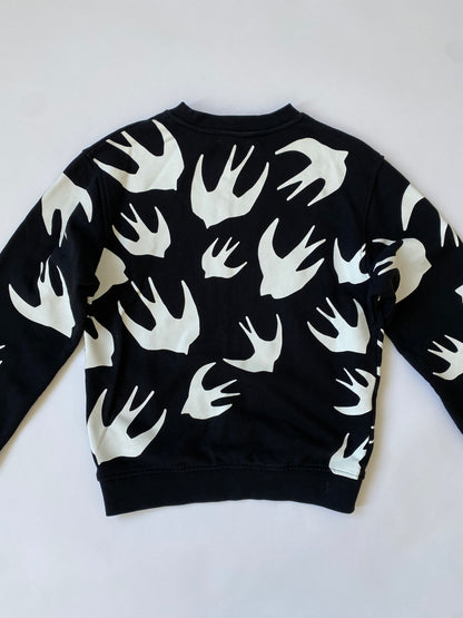 Alexander Mcqueen MCQ Bird Print Sweatshirt