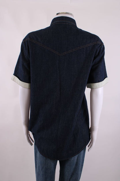 McQ Dress short sleeve Navy Denim S | Small, Navy