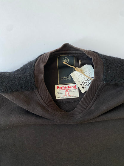Maharishi Fleece Detailing Sweatshirt in Black.