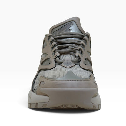 LOUIS VUITTON LV RUNNER TATIC TRAINERS BEIGE SILVER UK8 | UK 8, Beige