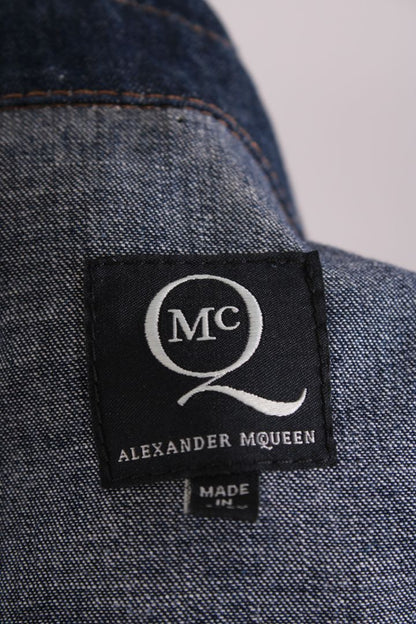 McQ Dress short sleeve Navy Denim S | Small, Navy